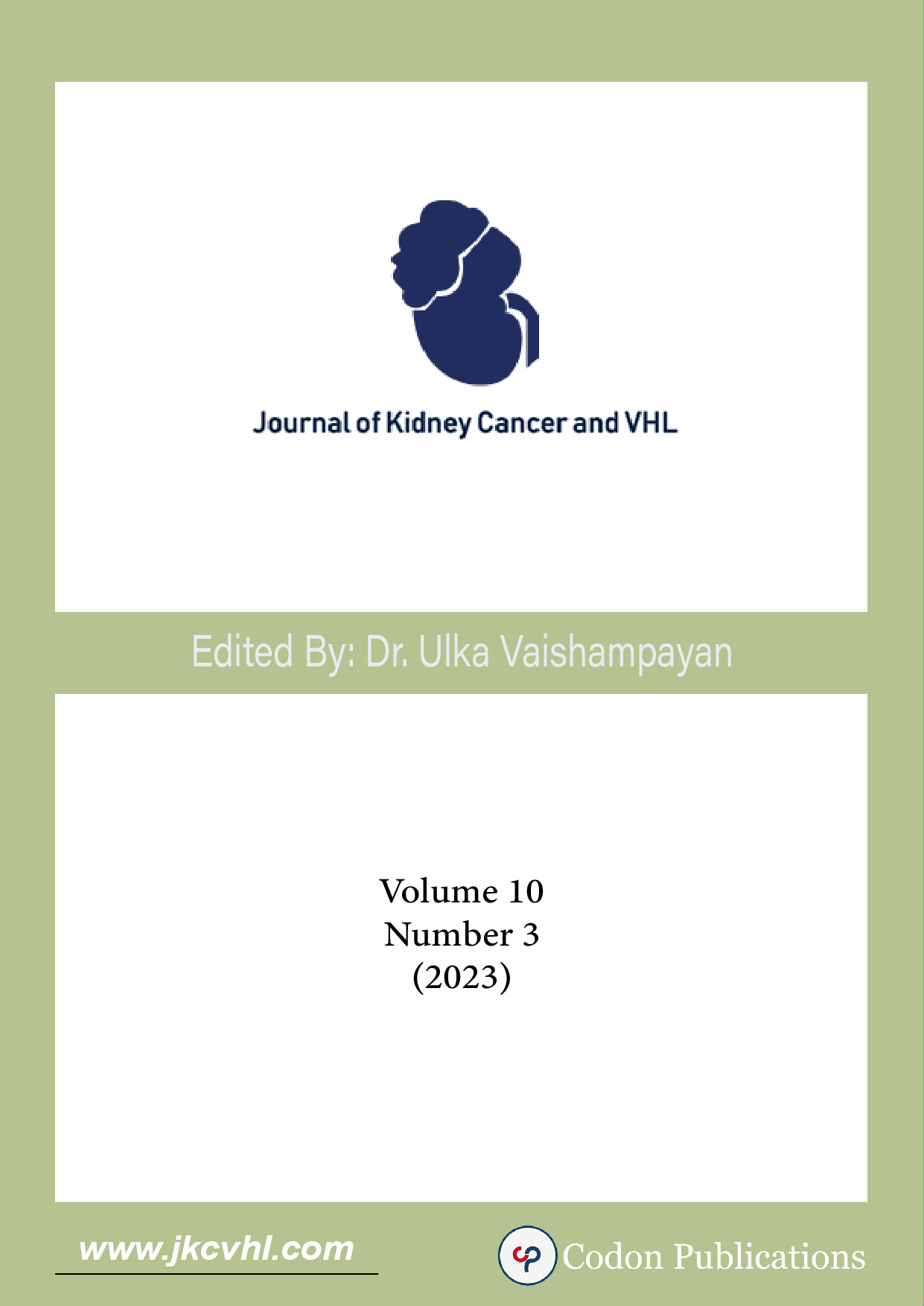 					View Vol. 10 No. 3 (2023): Journal of Kidney Cancer and VHL 
				